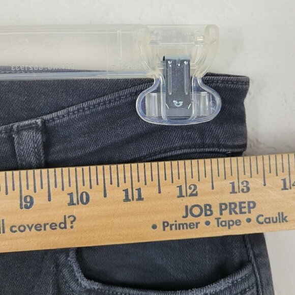 Baldwin Sz 27 Karlie Jeans High Rise Cropped Skinny Light Black Wash Exc Cond - Picture 7 of 11